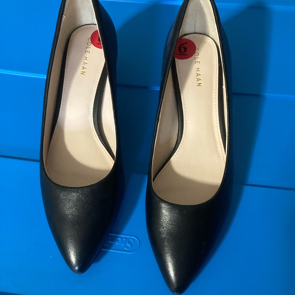 Cole Haan Black High Heel Pumps 6